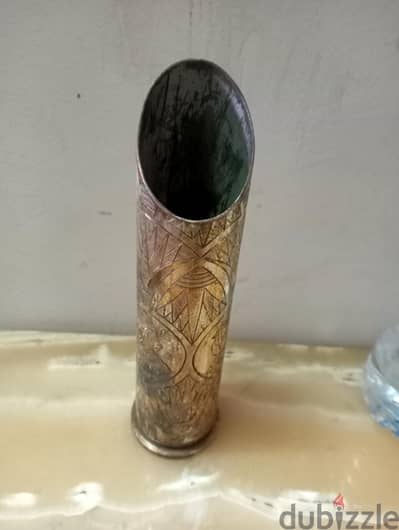 دانة او ظرف نحاس من الحرب العالمية الأولى