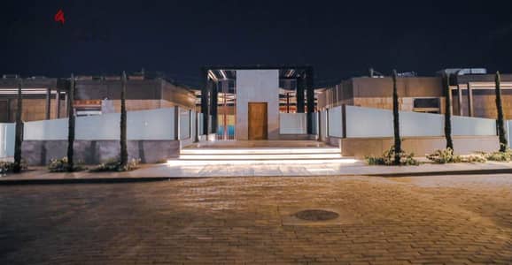 Office with Private entrance For Rent in Walk of Cairo - 150sqm semi finished