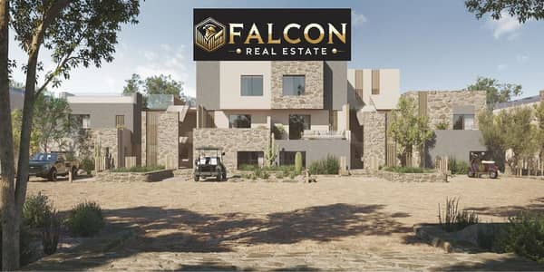 Fully Finished One Story Villa Direct On The Lagoon & Steps Away From Sea shore in The Heart Of Sidi Henish Beside Azlama Bay & Silver Sands
