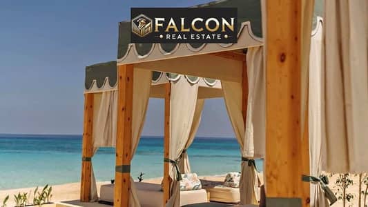 Chalet for sale in installments (luxury finishing) in Azha, the most prestigious village in Ain Sokhna
