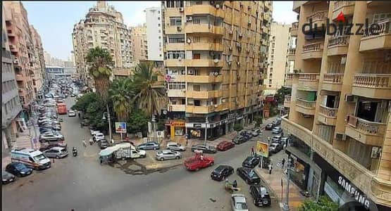 شقه للبيع 150م ب سموحه شارع مصطفي كامل الرئيسي بالقرب من نادي سموحه