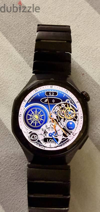 Smart watch Huawei GT 6 pro بالضمان والعلبة و ستراب استانلس