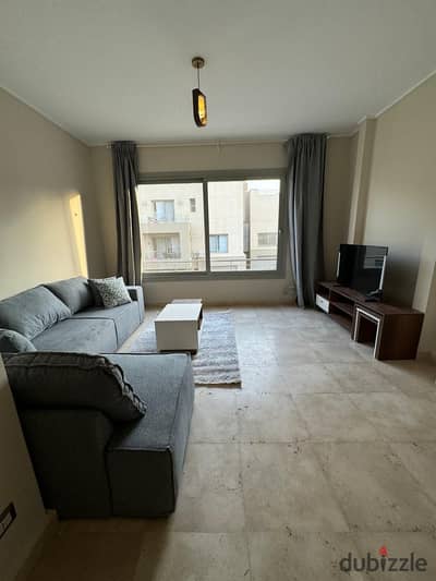 Studio for Rent Fully Furnished Modern  in  Village Gate BY Palm Hills  Close to AUC with open View