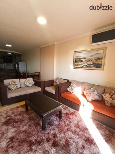 Furnished apartment for daily rent in Mandara Bahri with sea view