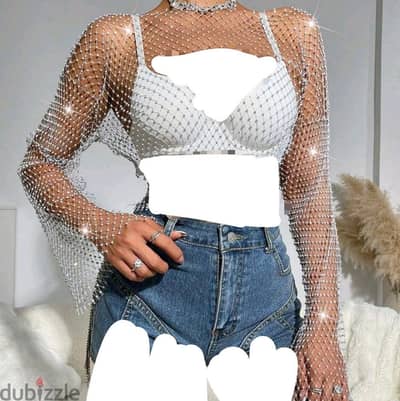 shein bling top