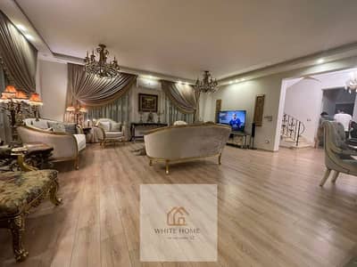 A standalone villa for sale in Al Rehab City with excellent finishing and a prime location. The villa has a rental area of ​​560 square meters plus a