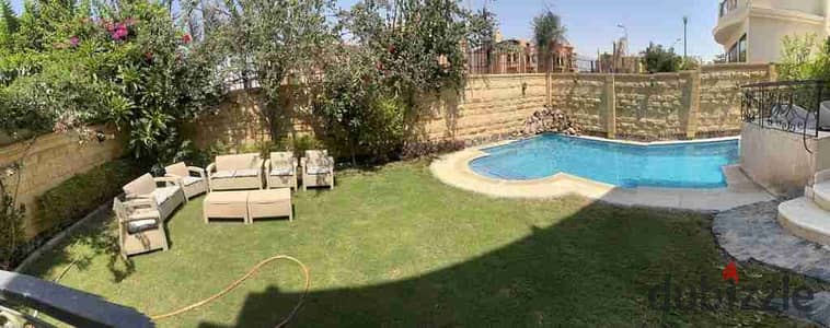 Independent villa for sale in Maxim Compound, ultra super lux finishing and swimming pool