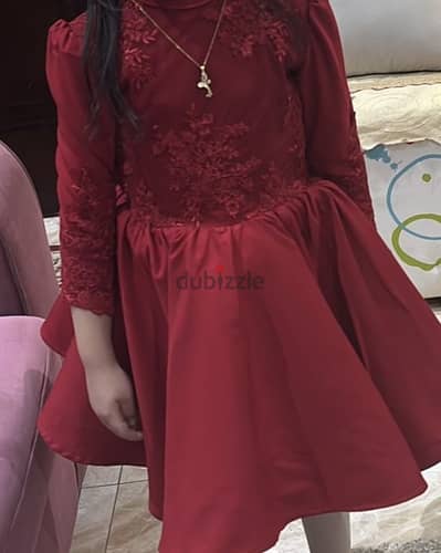 فستان بناتي سواريه اتلبس مره واحده فقط