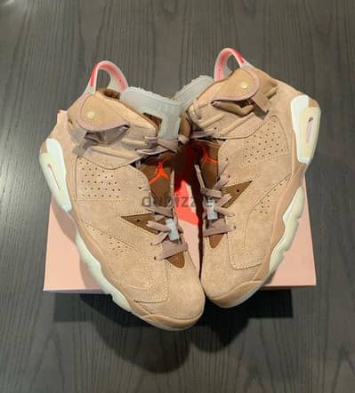 Travis Scott Air Jordan 6 British Khaki