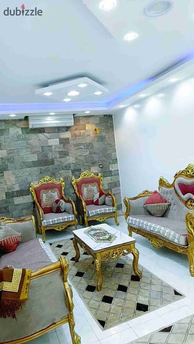 شقه مفروشه للايجار في المهندسين شارع احمد عرابي الرئيسي للعائلات