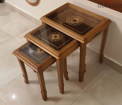 طقم طربيزة ضيافة زان جديد فاخر