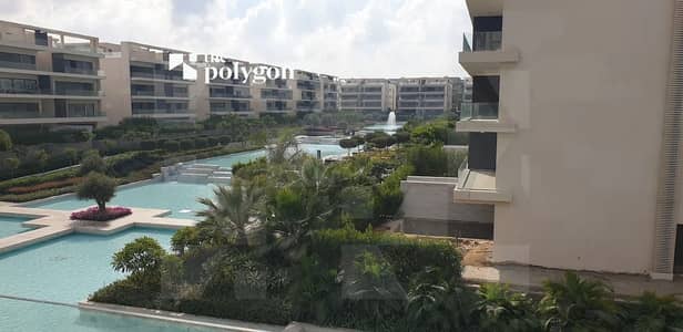 شقة للبيع في lake view residence 2 فيو خطير لاجون فيو ٣ غرف ١٨٥ متر + ٨٠ متر جاردن