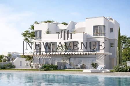 توين هاوس في ماونتن فيو رأس الحكمة بالساحل الشمالي Mountain View Ras El Hikma North Coast موقع مميز وبحري تشطيب كامل وبموقع راقٍ