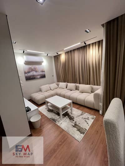 Luxury studio for rent furnished - "Ultra Super Lux" finishing - First occupancy - Madinaty B12 Enjoy luxury and tranquility in a fully equipped modern studio at the highest standards