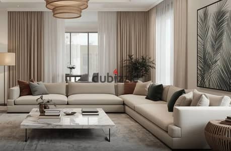 Apartment sqm, 3 bedrooms, for sale, ready to move, in Vye Compound, Sheikh Zayed