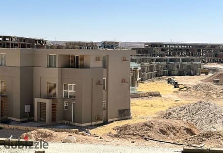 **“Fully finished first-line lagoon chalet in Marsa Baghos, Sidi Hanish, North Coast. ”**
