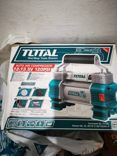 Total 120psi