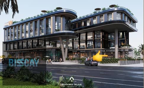 Ground floor shop with a prime location on the Iconic Tower, 30% discount, and 10-year payment plan