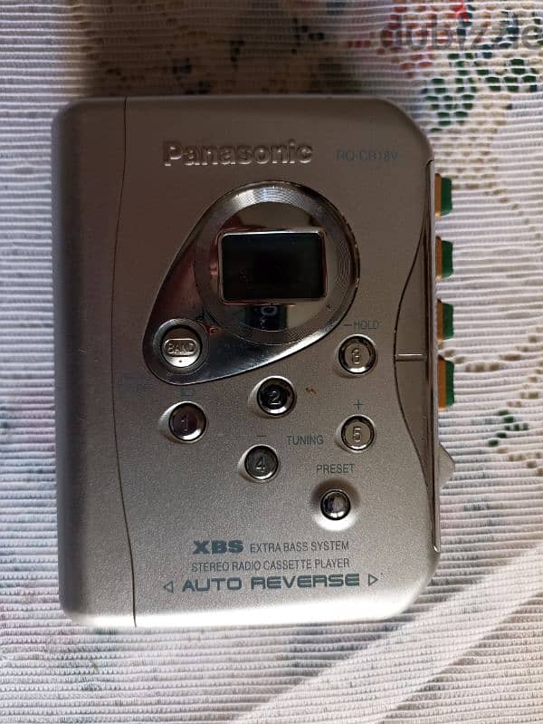 باناسونيك walkman كاسيت 1