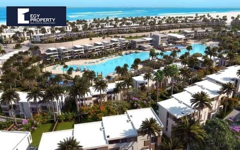 كابين متشطب بالكامل للبيع في بالم هيلز هاسيندا باي - الساحل الشمالي جاهز للسكن