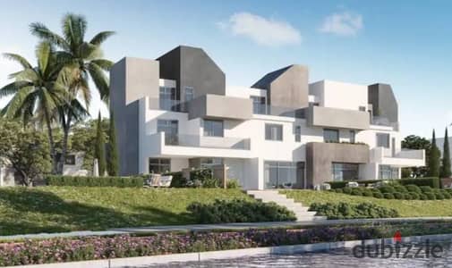 Fully finished townhouse villa for sale in New Zayed, near Dabaa Axis, by Tatweer Misr