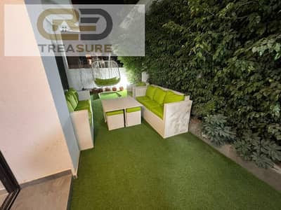 شقة مفروشة بجاردن للايجار في ليك فيو ريزيدنس - القاهره الجديده -  Lake View Residence - new cairo