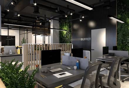 Fully Finished  Office 80m for Rent in 5A by The Waterway with Prime Location in 5th Settlement, Special Price