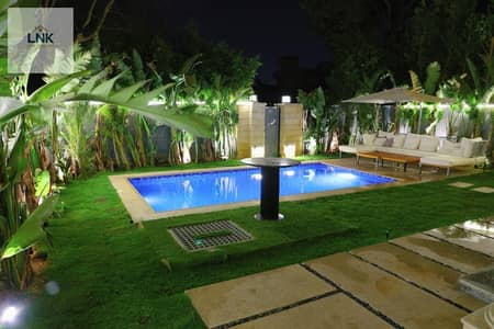 H Twin Villa for Rent in Madinaty | Private Pool Ultra Super Lux Finishing