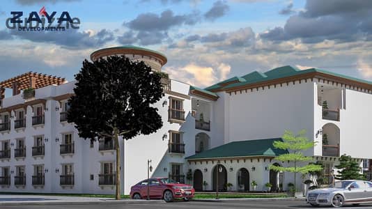 Apartment with garden for sale in Dreamland (Crescent), October, in a prime location with a special price and installment plans.