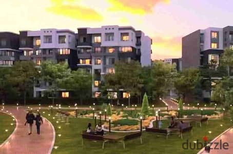 For sale in Madinaty, 79m², prime view, corner apartment, old contract, commercial surcharge, 1,850,000 down payment