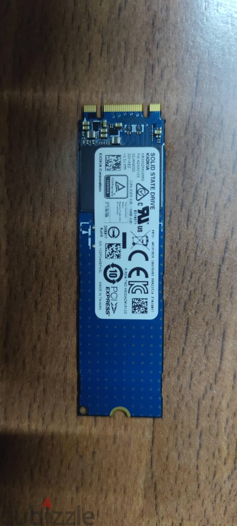 Hard KIOXIA 256G SSD  M. 2 Solid هارد ديسك 256 1