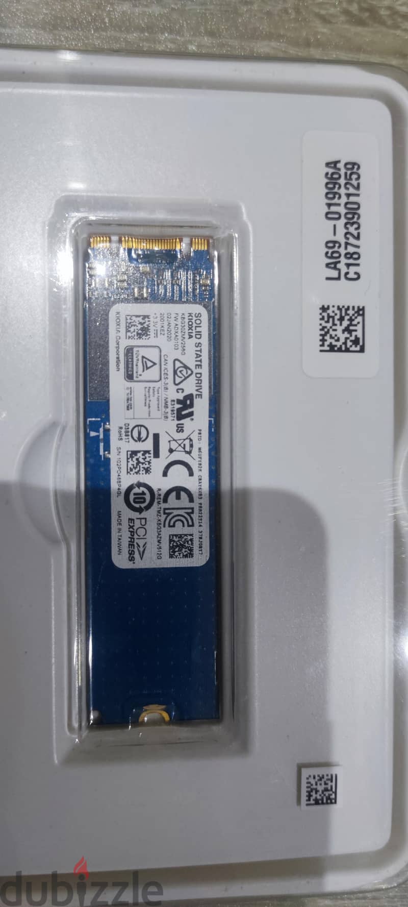 Hard KIOXIA 256G SSD  M. 2 Solid هارد ديسك 256 8