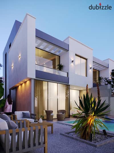 Sky villa with roof for sale with a down payment of 578,000 a special price opportunity for a limited time in Sheikh Zayed