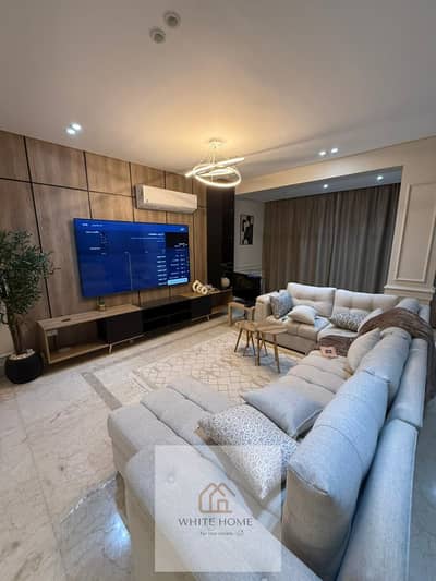 A brand new, fully furnished villa is available for rent in Madinaty. It features high-end finishes and furnishings, and is conveniently located near