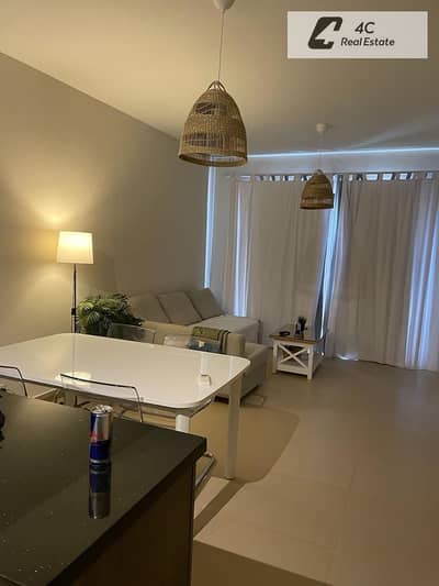 For sale below market price 110m chalet fully finished with air conditioning Azha Ain Sokhna pool view best layout ready for viewing