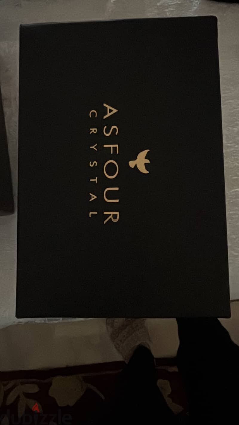 Gold Swan Crystal asfour 1