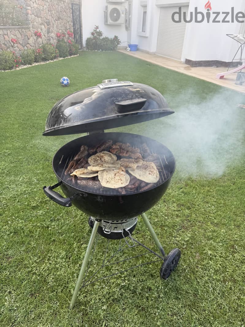 Weber original kettle BBQ charcoal grill 5