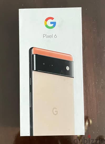 Google Pixel 6-128GB, 8GB RAM 5G Phone - Kinda Coral