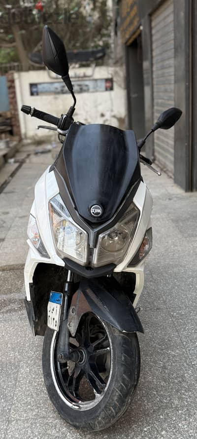 Sym jet 14 2019 سكوتر جيت ١٤ موديل ٢٠١٩ رخصة سارية
