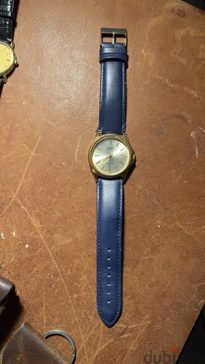 Casio MTP-1183Q-9A quartz - Gold tone / ساعه كاسيو كوارتز ذهبى