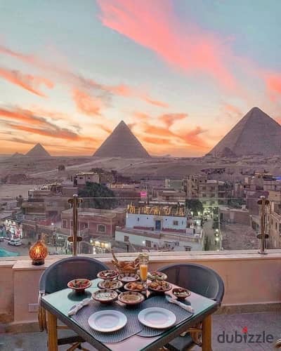 Pay in pounds and invest in dollars in the Compound View of the Egyptian Museum and the Pyramids, Studio Prof for sale, and only 520 thousand upfront.