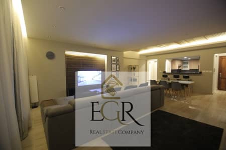 Apartment for rent in Al Rehab, 3 bedrooms and 3 bathrooms, close to services, high-end finishes 