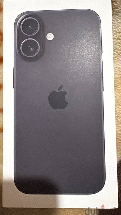 iPhone 16 Black 256GB - Sealed - نسخة فرنسا