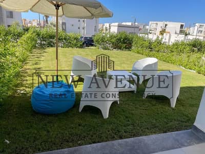 Ground Chalet for Sale in Amwaj North Coast Prime location - fully finished and Fully Furnished - Bahary - Private Garden - Ready to Move