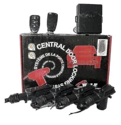 Wolf center lock, 4 door 2 Remote Alarm - 79Watt - 12V