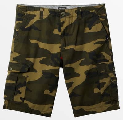Cargo long shorts /camo Quiksilver