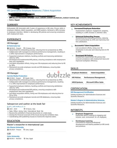 تصميم CV احترافى (ATS - عادى - اوروبى)