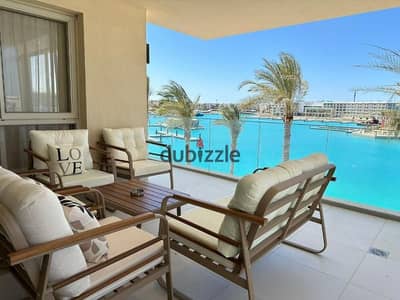 3BR Chalet for rent in Marassi North Coast   - Direct to the Marina Views  -  Fully ultra modern Furnisher