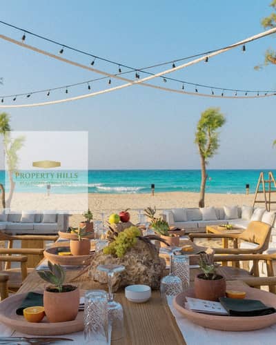 فيلا للبيع في ال north coast صف اول متشطبة بالتكيفات واستلام فوري