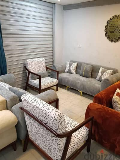 منجد انتريهات صالونات ركن سفره ليزي بوي تفصيل ستائر تصنيع وتجديد